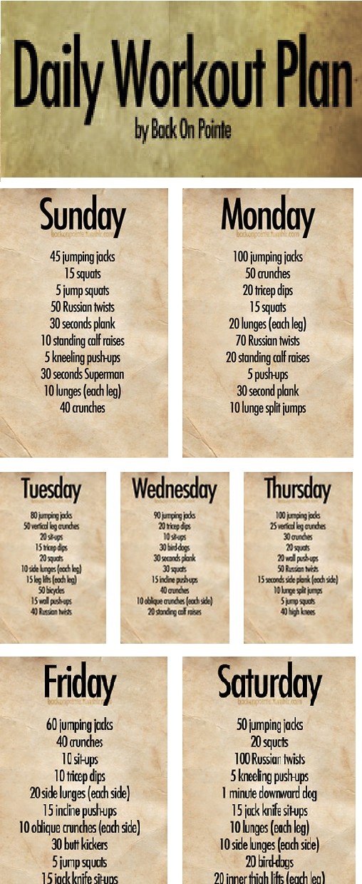 Quick Daily Exercises To Lose Weight